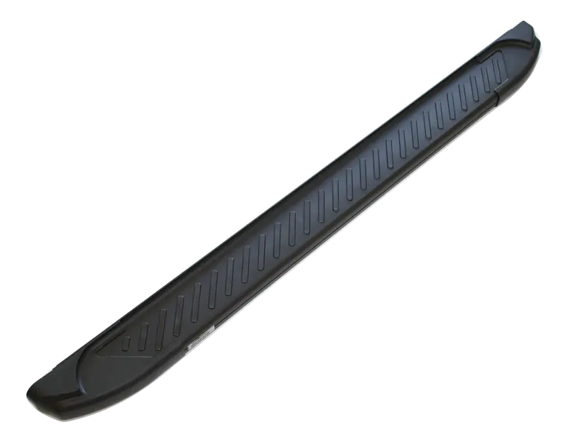Romik Ral-T Series Running Boards – Black Step Rails For 2005–2019 Nissan Frontier Crew Cab (61819419) 1