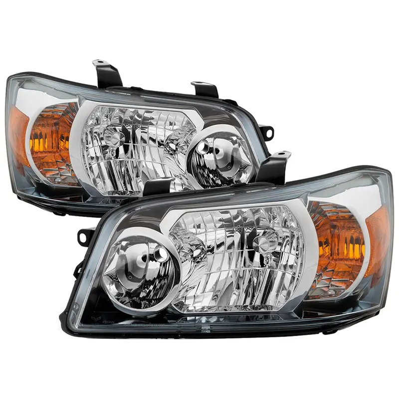 Spyder Auto 9039157 Xtune Projector Headlights – Oem-Style Chrome Housing 1