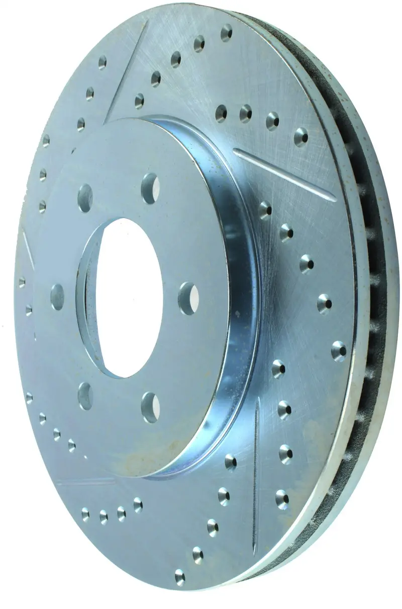 Stoptech Select Sport Front Right Drilled & Slotted Brake Rotor (Model 227.65097R) 1