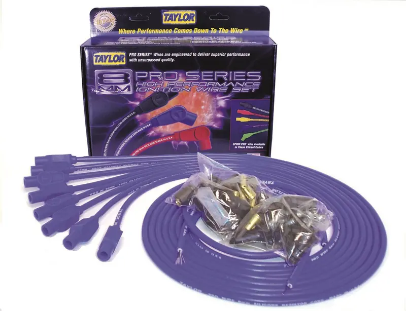 Taylor Cable 70655 8Mm Pro Wire High-Performance Ignition Wire Set 1