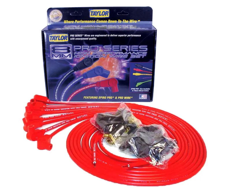 Taylor Cable 8Mm Spiro-Pro Ignition Wire Set – Premium Spark Delivery 1