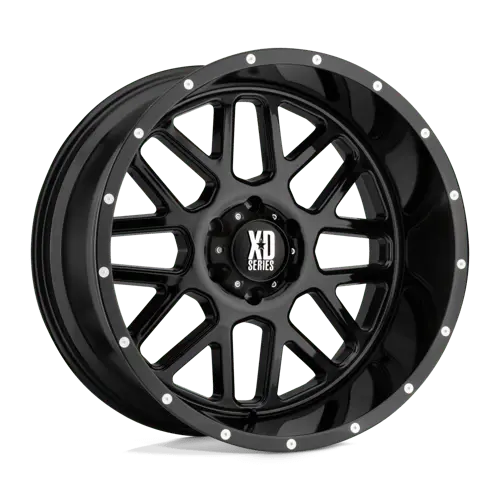Xd Xd820 Off-Road Wheel – 20X12", 8X6.5 Bolt Pattern, Gloss Black, -44Mm Offset (Model Xd82021280344N) 1